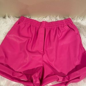 Hot Pink Shorts size Large